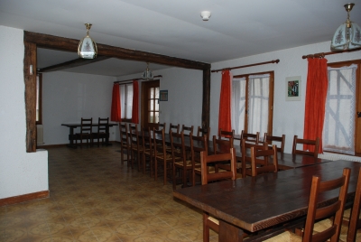 Salle de jour du gite