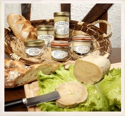Produits de la ferme &agrave; base de canard gras
